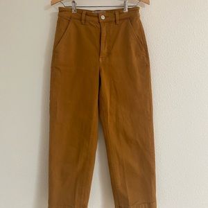 Everlane straight leg crop pant